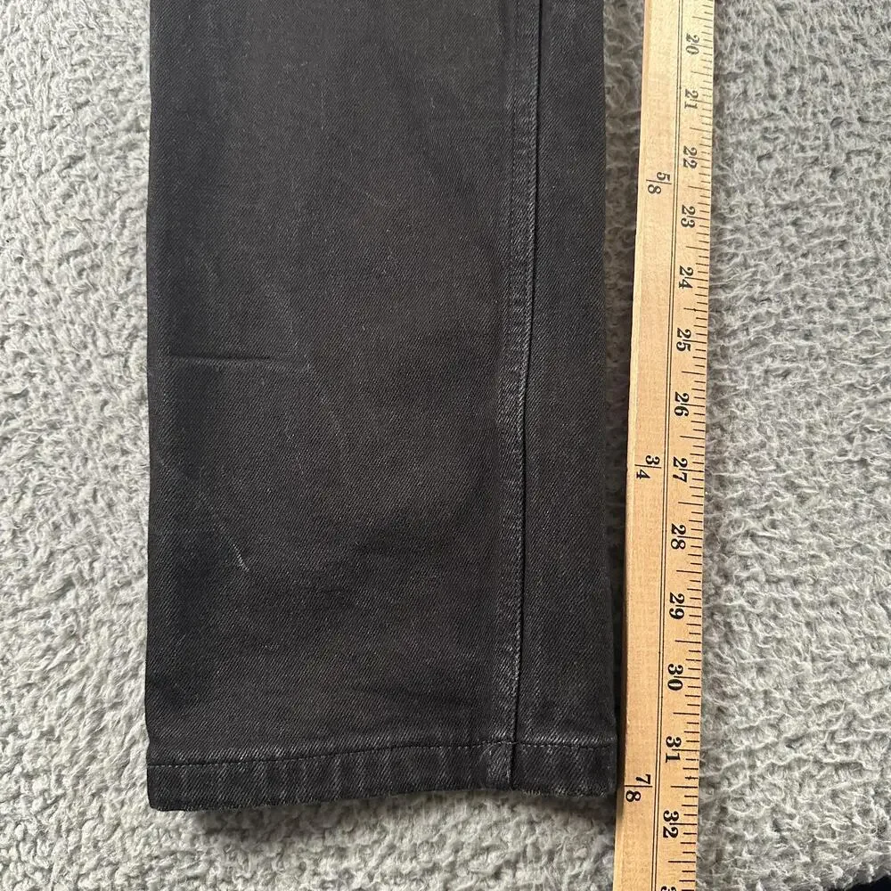 Buck Mason Ford Standard 13oz Jeans Mens 36x34 Black Slim Tapered Button Fly